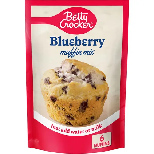 Vista 25 de Betty Crocker Mezcla de muffins de nuez de plátano, hecha con nueces, 6.4 onzas (paquete de 9)