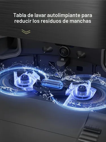 Vista 4 de DREAME X30 Ultra Robot Aspirador y Fregona Combo, Succión de 8300Pa, Fregona Extensible y Autolimpiante con Agua de 140°F, Fregona Removible