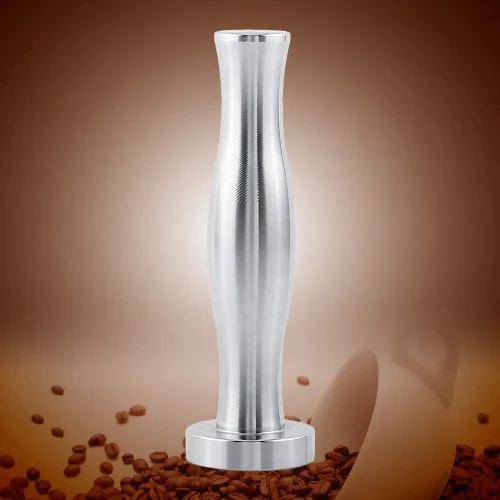 Vista 3 de OUKENS Tamper de café, martillo de presión sólido de acero inoxidable de 0.9 in / 0.94 pulgadas, herramienta de llenado recargable para cápsulas