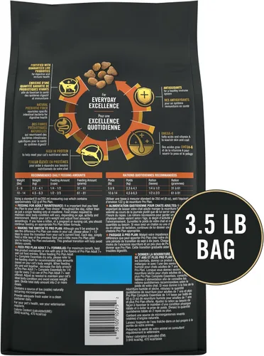Vista 6 de Purina Pro Plan Senior Comida seca para gatos 7+ Esenciales completos fórmula de pollo y arroz - Bolsa de 3.5 lb