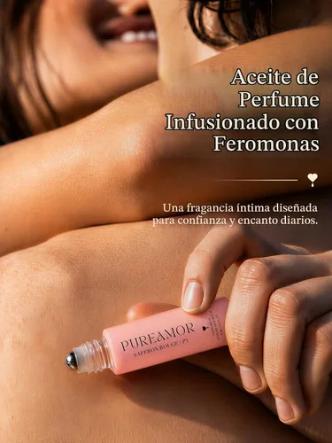 Vista 3 de PUREAMOR Perfumes de feromonas para mujeres, 30% aceite de alta