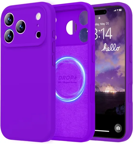 Vista 306 de LOVE 3000 Diseñada para Funda iPhone Air, Silicona Premium [Compatible con Magsafe][Forro de Microfibra Suave Anti-Rayones] Funda Protectora