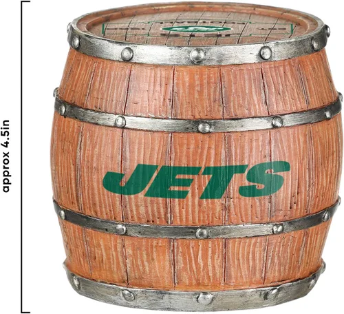 Vista 93 de FOCO NFL Team Logo 5-Pack Barrel Beverage Drink Coaster Set