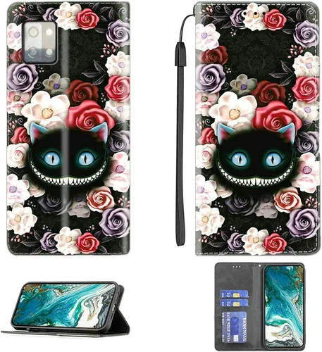Vista 18 de jioeuinly ATT Motivate 2 - Funda compatible con ATT Motivate 2, funda con soporte abatible y cierre magnético DJS
