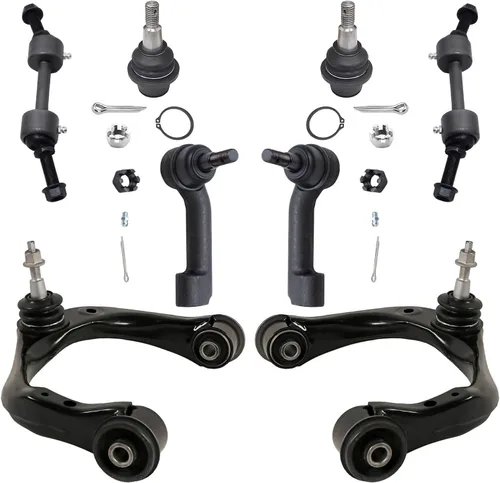 Vista 146 de Detroit Axle - Kit de brazos de control de extremo de 8 piezas para Toyota 2001-2003 Highlander 2002-2003 Camry Lexus ES300, 2 conjuntos de brazos
