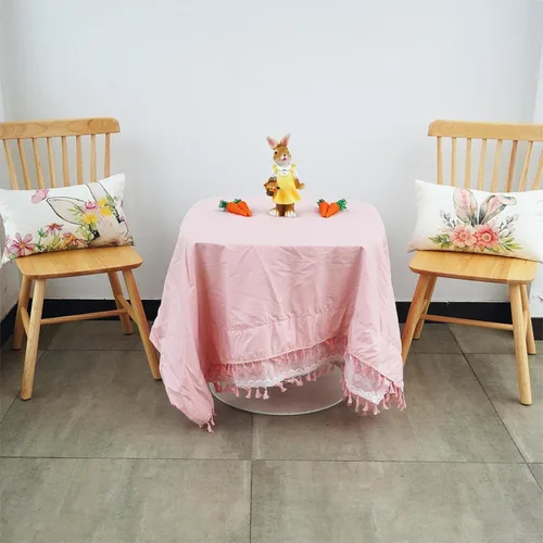 Vista 6 de ONWAY Juego de 2 fundas de almohada de Pascua de conejo de 12 x 20 pulgadas, fundas de almohada lumbares decorativas de primavera de temporada