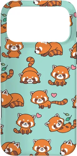 Vista 22 de Cute Funny Kawaii Womens Girls Kids Red Panda Lover Pattern Case for iPhone 17