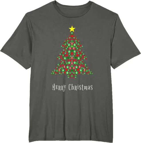 Vista 6 de Celebración del árbol de Navidad - Feliz Navidad - Camiseta de Navidad