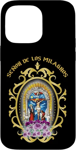 Vista 21 de El Señor de Los Milagros es el patrón de la funda peruana Lima Perú para iPhone 17