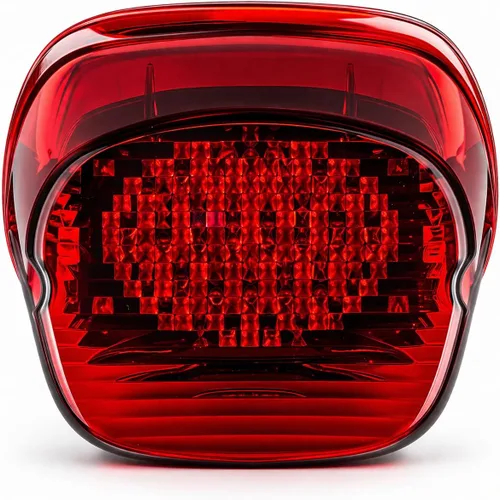 Vista 9 de Eagle Lights Luz Trasera Roja Intermitente LED de Mejora para Harley Davidson Sportster/Softail/Touring/Dyna