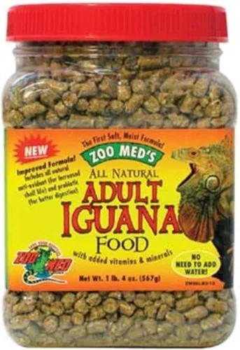 Vista 3 de Zoo Med Fórmula alimentaria natural de iguana, 20 onzas, adulto