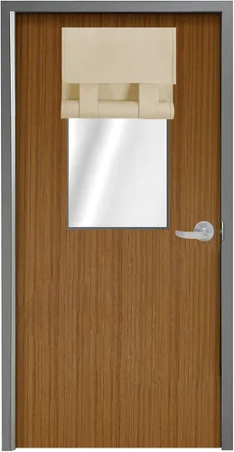 Vista 11 de WdFour Cubierta de ventana de puerta de aula, persianas opacas para ventanas y puertas de aula, privacidad, diseño de oscurecimiento de habitación