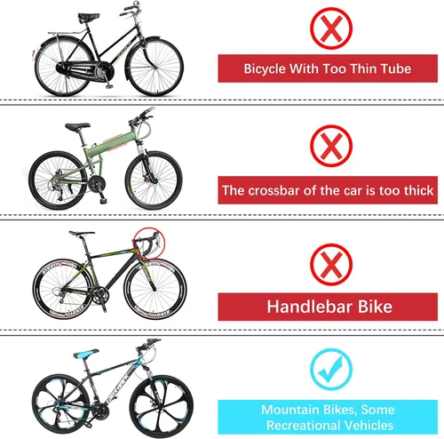 Vista 4 de INNOLIFE Baby Bicycle Seat - Front Mounted Child Bike Seat with Handrail, Kids Bike Seat for Adult Bike