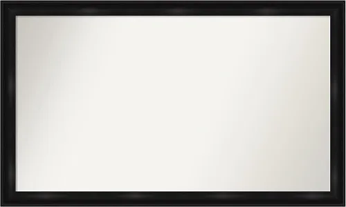 Vista 188 de Amanti Art Espejo personalizado, gran espejo de baño estrecho, espejo de pared o espejo de tocador de baño sobre el fregadero (24 x 24 pulgadas)