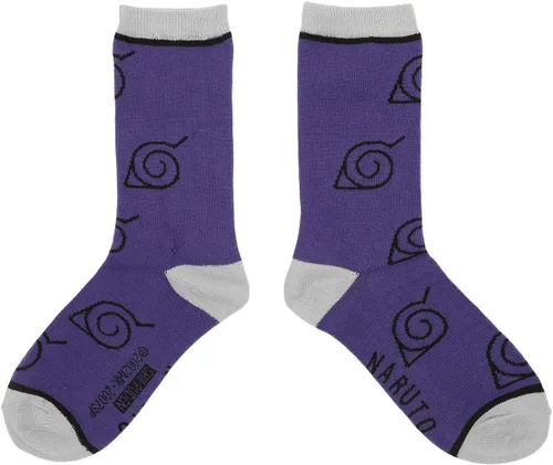 Vista 2 de Bioworld Naruto Ichiraku Ramen - Calcetines casuales para mujer (5 pares), Multi colorido