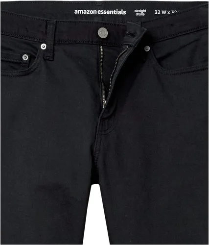 Vista 7 de Tienda Essentials Jeans elásticos de corte recto para hombre