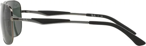 Vista 4 de Ray-Ban Gafas de sol cuadradas polarizadas de metal RB3515 para hombre