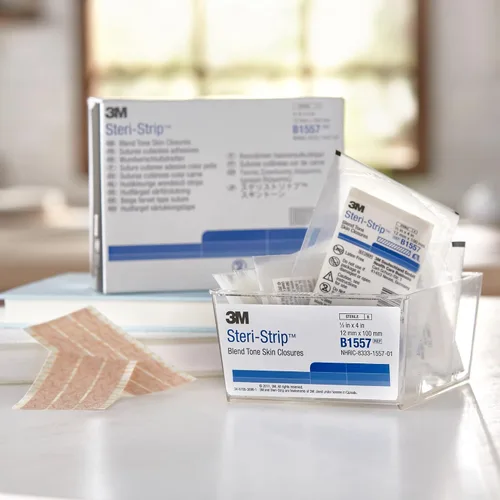 Vista 6 de Steri-Strip Cierre Flexible Skin Strip .5 x 4 Estéril B1557, 50 Ct