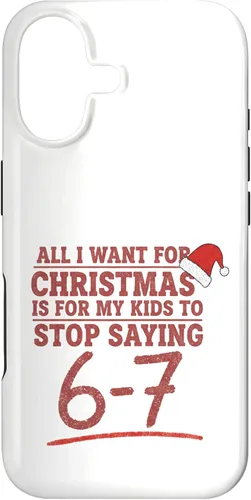 Vista 32 de 6 7 Funny Christmas Parents Meme Case for iPhone 16