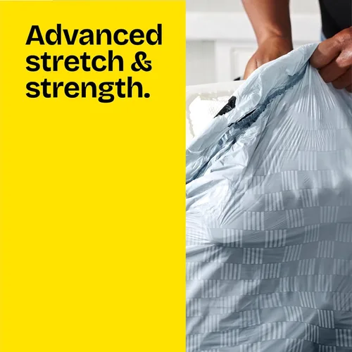 Vista 10 de Glad ForceFlex Bolsas de basura altas para cocina, 13 galones, Pine-Sol Original, 40 unidades (el paquete puede variar)