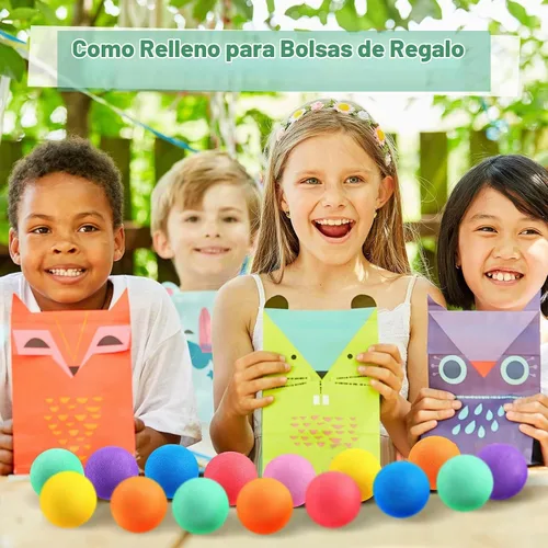 Vista 6 de Cindeer 100 mini bolas de espuma a granel de 1.57 pulgadas para niños, 7