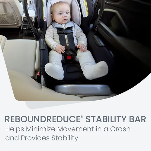 Vista 7 de Britax Willow S Asiento infantil para automóvil con base alpina — Glacier Ónix glaciar