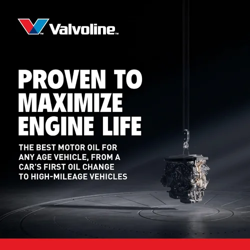 Vista 71 de Valvoline SynPower Full aceite sintético para motor, 1 Cuarto de galón, Ambar