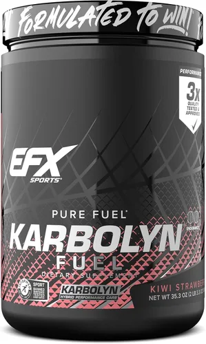 Vista 13 de EFX Sports Karbolyn Fuel Polvo de carbohidratos de absorción rápida Carga de carbohidratos, energía sostenida, recuperación rápida Sin