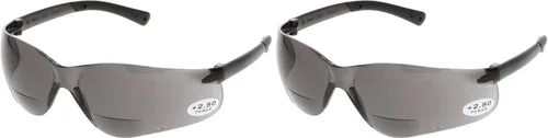 Vista 3 de BKH10 Anteojos de seguridad de policarbonato, 1.0 Diopter, transparente, con antiderrape Lentes de policarbonato con protección contra la luz UV
