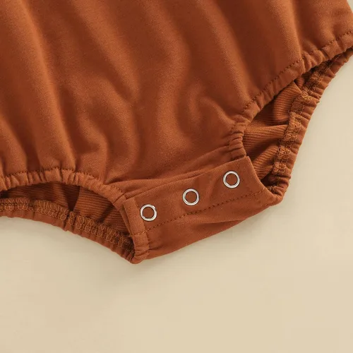 Vista 5 de My First Thanksgiving - Conjunto de sudadera de manga larga con cuello redondo para bebé, niña y niño, mameluco de gran
