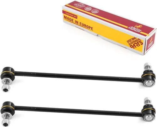 Vista 258 de Metrix Premium Piezas de Chasis - Kit de 2 piezas de Eslabón de Estabilización de Barra Antirrollio Delantera Compatible con 2006-2009 Mitsubishi