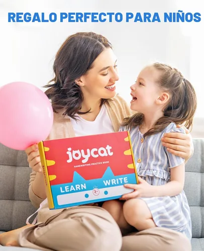 Vista 7 de JoyCat Actividades de Aprendizaje Preescolar 48 Páginas Reutilizables, Práctica de Escritura a Mano para Niños Pequeños, Libros de Trabajo