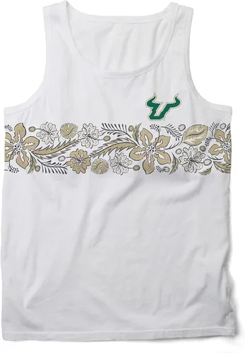 Vista 23 de Wes and Willy Camiseta sin mangas floral para hombre