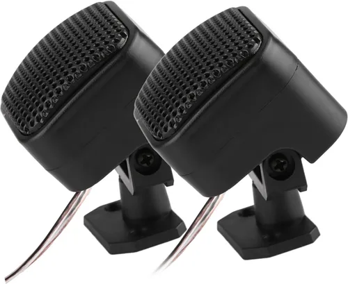 Vista 5 de Altavoces de coche o altavoces, Altavoces estéreo para coche, 1 par 12 V 500 W mini altavoz de coche o tweeters 7.874 in 98dB altavoz del automóvil
