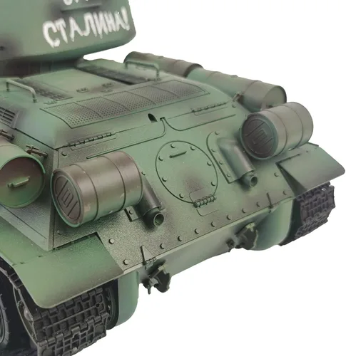 Vista 8 de TOUCAN RC HOBBY 2.4G Henglong 1/16 Escala 7.0 Plástico Ver Soviético T34-85 RTR RC Tanque Modelo 3909