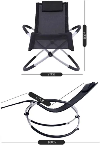 Vista 2 de Sillón reclinable para jardín al aire libre, tumbonas plegables con almohada extraíble, anti-UV, para balcón, estilo 5 Morado