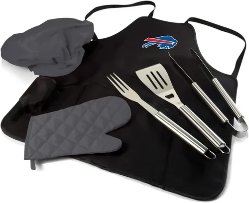 Vista 16 de Picnic TIME NFL BBQ Delantal Tote Pro Grill Set