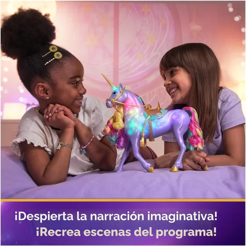 Vista 6 de Unicorn Academy Estrella silvestre iluminada, muñecas y juguetes