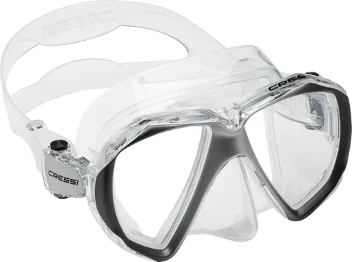 Vista 12 de Cressi Perfect View Scuba Diving, Snorkeling Mask in Pure Comfortable Silicone - Liberty Duo: Designed in Italy