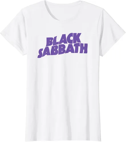 Vista 9 de Black Sabbath Camiseta con logotipo morado