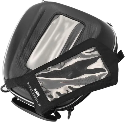 Vista 6 de Bolsa de depósito de combustible para Ninja 650R 1000 Versys 650 ZX6R ZX10R ZX14R ZZR1400 motocicleta navegación Racing bolsa Tanklock