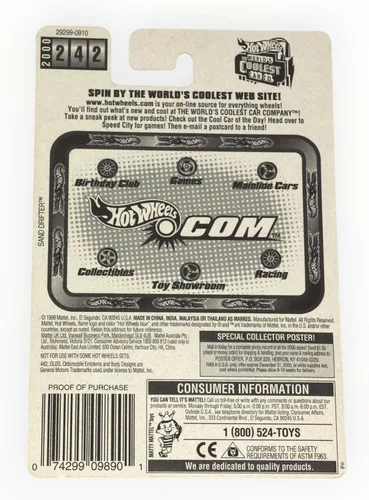 Vista 2 de Hot Wheels Olds 442, Coleccionista blanco #242