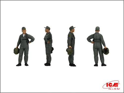 Vista 4 de ICM 53101 - US Helicopter Pilots (1960s-1970s) (100% Nuevos moldes) - Escala 1:35