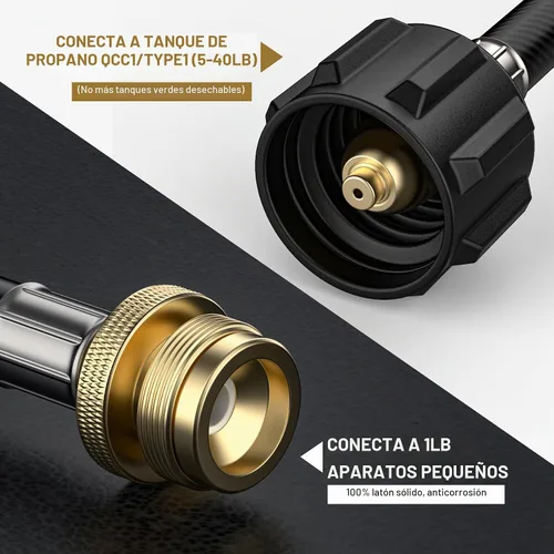 Vista 4 de Propane Hose5011-5088.