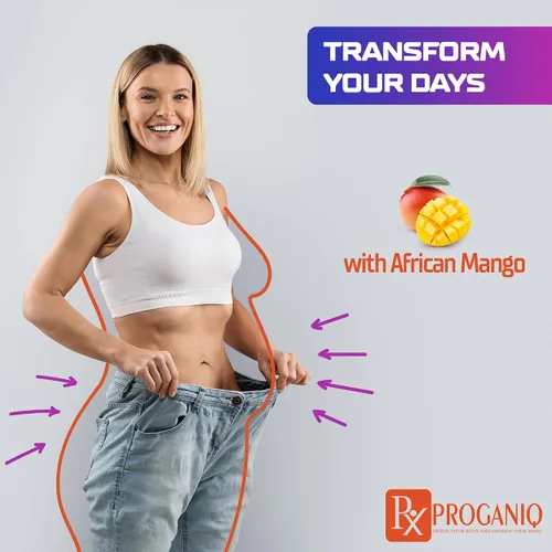 Vista 5 de Gotas de extracto de mango africano para bajar de peso - Soporte líquido para el control del apetito - Fórmula quemadora de grasa natural - Gotas