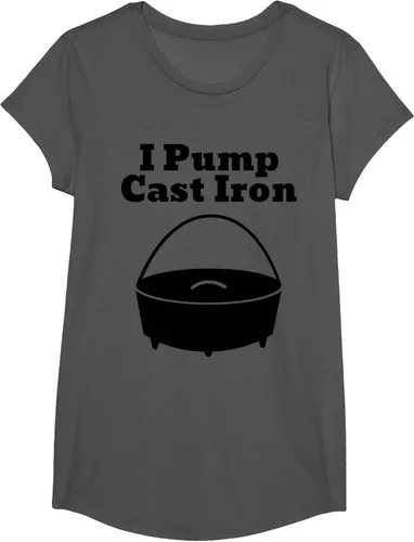 Vista 29 de I Pump - Camiseta de hierro fundido para cocinar al horno holandés