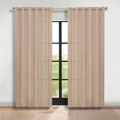 Vista 110 de Superior Blackout Curtains, Room Darkening, Bedroom, Drapes, Kitchen, Living Room Window Accents, Sun Blocking, Thermal, 2 Pack, Solid Blackout