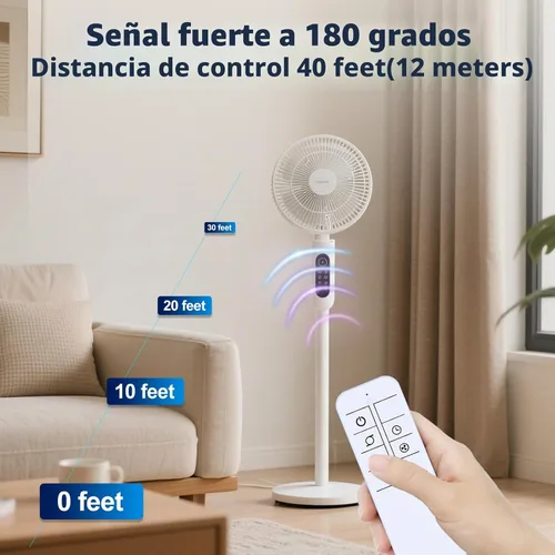 Vista 4 de Nuevo reemplazo de control remoto para ventilador de pedestal oscilante Lasko 2535 2033651