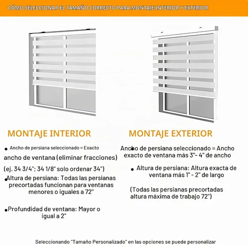 Vista 7 de Persianas Cebra para Ventanas, Persianas Cebra de Parada Libre, Persianas Transparentes de Doble Capa con Filtrado de Luz para Ventanas Interiores