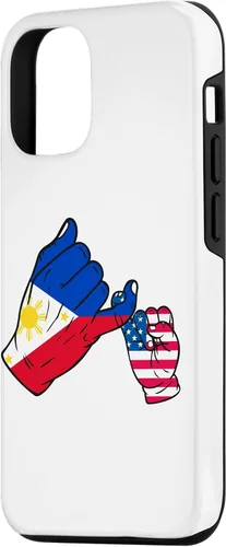 Vista 2 de iPhone 15 Parent and child Philippines USA family Case